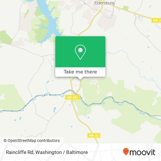 Raincliffe Rd, Sykesville, MD 21784 map