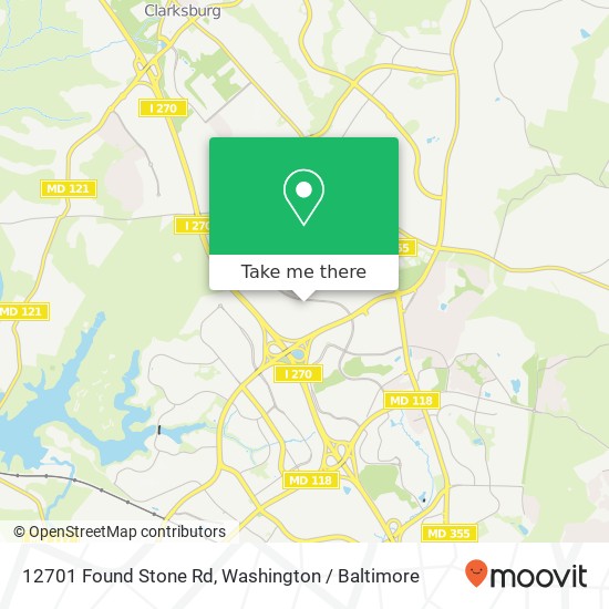 12701 Found Stone Rd, Germantown, MD 20876 map