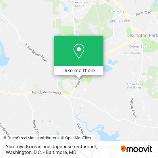 Yummys Korean and Japanese restaurant map