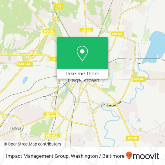 Impact Management Group, 38 S Potomac St map