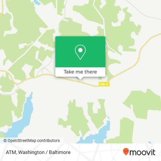 Mapa de ATM, 7070 Port Tobacco Rd