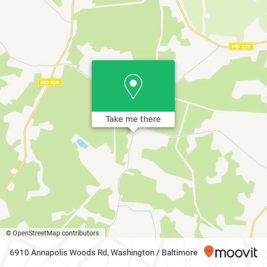 6910 Annapolis Woods Rd, La Plata, MD 20646 map