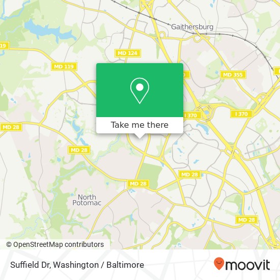 Suffield Dr, Gaithersburg, MD 20878 map