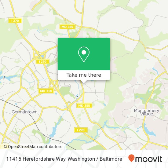 11415 Herefordshire Way, Germantown, MD 20876 map