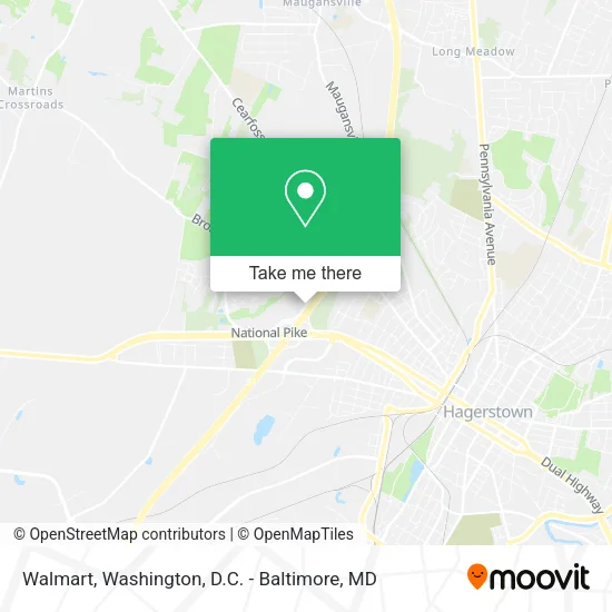 Walmart map