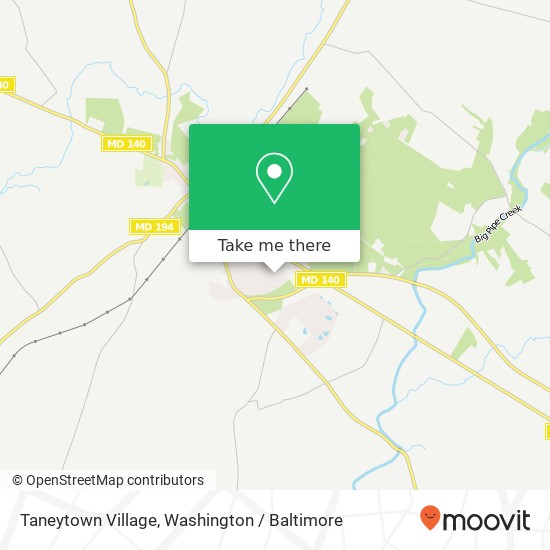 Mapa de Taneytown Village, 104 Grand Dr