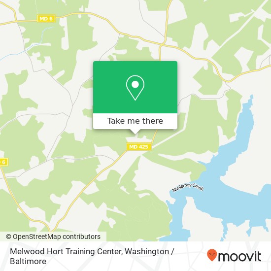 Mapa de Melwood Hort Training Center, 9035 Ironsides Rd