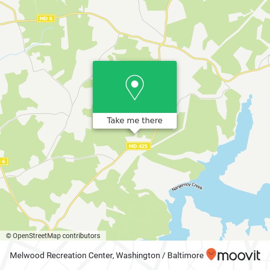Mapa de Melwood Recreation Center