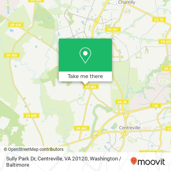 Sully Park Dr, Centreville, VA 20120 map