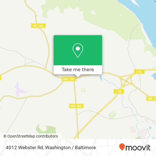 4012 Webster Rd, Havre de Grace, MD 21078 map