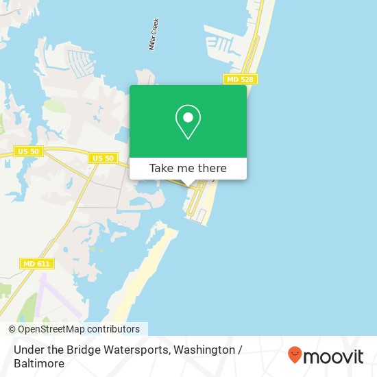 Mapa de Under the Bridge Watersports