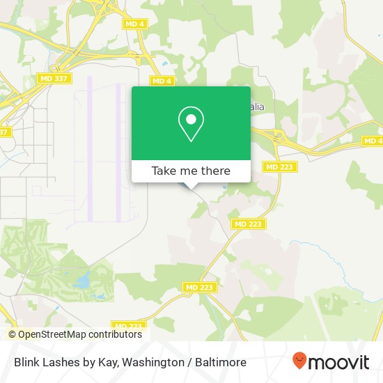 Blink Lashes by Kay, 6301 Dower House Rd map