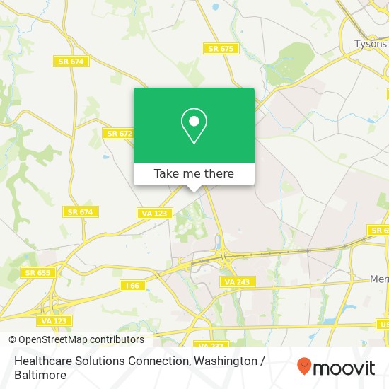 Healthcare Solutions Connection, 216 Apple Blossom Ct map