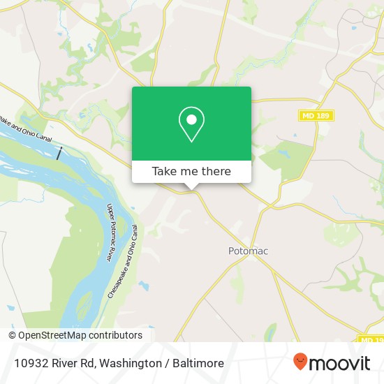 10932 River Rd, Potomac, MD 20854 map