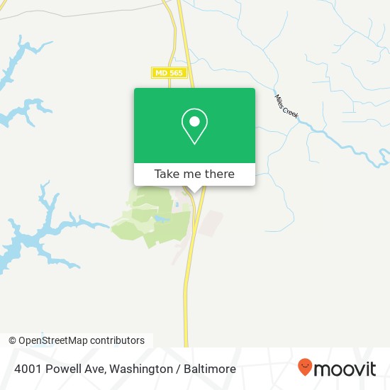4001 Powell Ave, Trappe, MD 21673 map