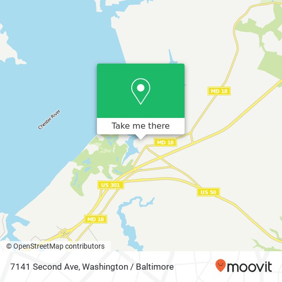 7141 Second Ave, Queenstown, MD 21658 map