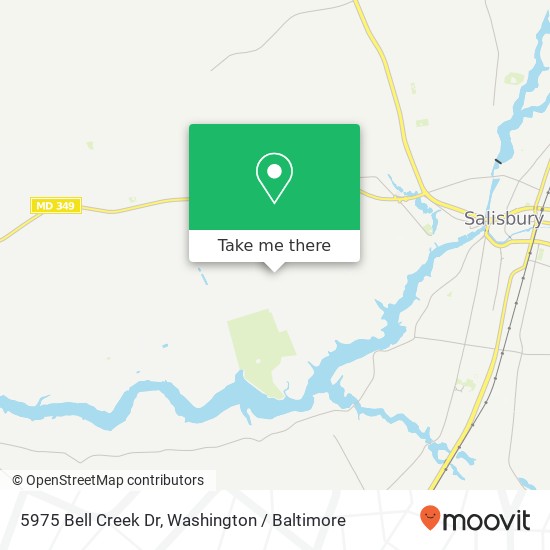 5975 Bell Creek Dr, Salisbury, MD 21801 map