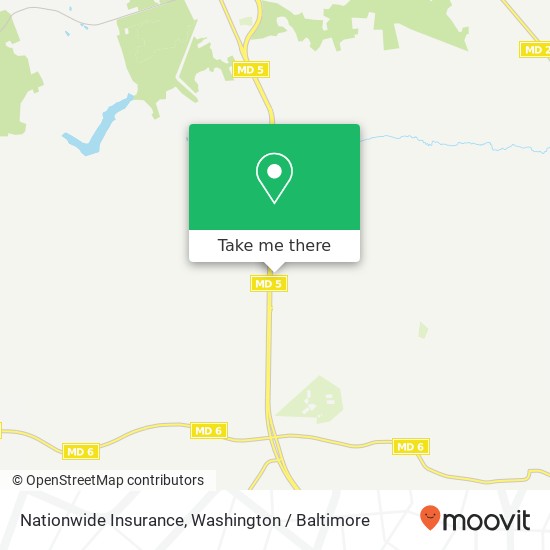 Mapa de Nationwide Insurance, 30090 Three Notch Rd