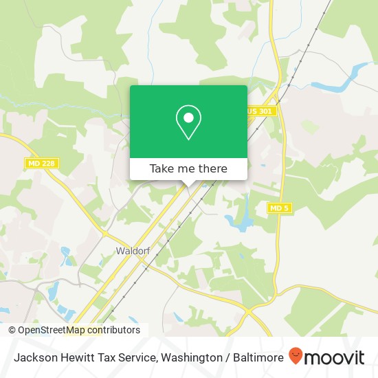 Mapa de Jackson Hewitt Tax Service, 11930 Acton Ln