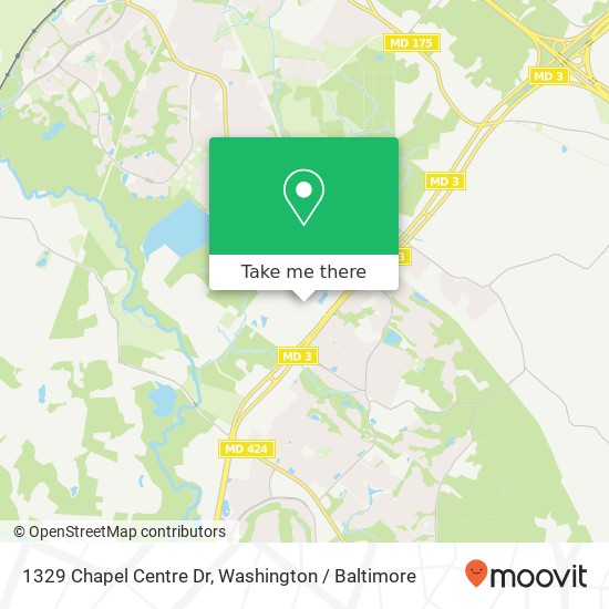 1329 Chapel Centre Dr, Gambrills, MD 21054 map