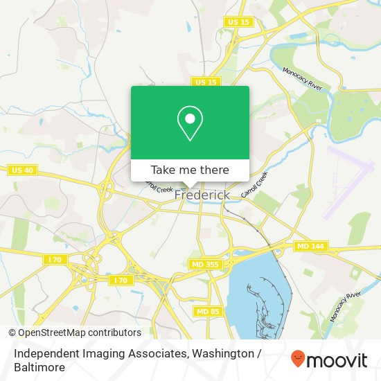 Independent Imaging Associates, 120 W Church St map