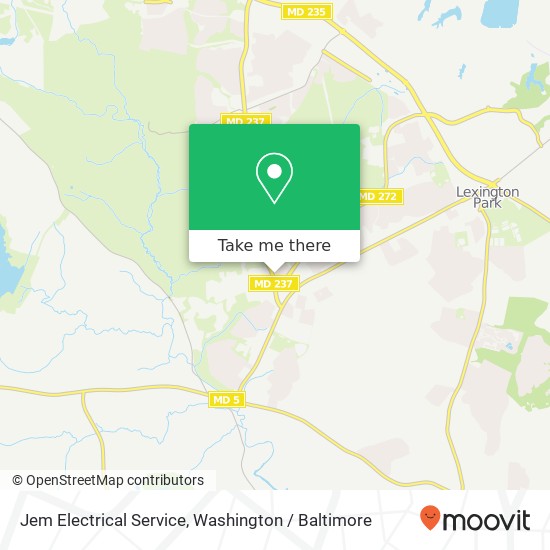 Mapa de Jem Electrical Service, 21341 Village Ct