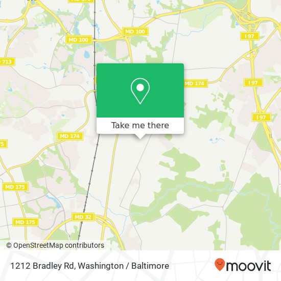 1212 Bradley Rd, Severn, MD 21144 map