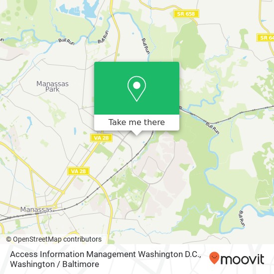 Access Information Management Washington D.C., 9101 Owens Dr map