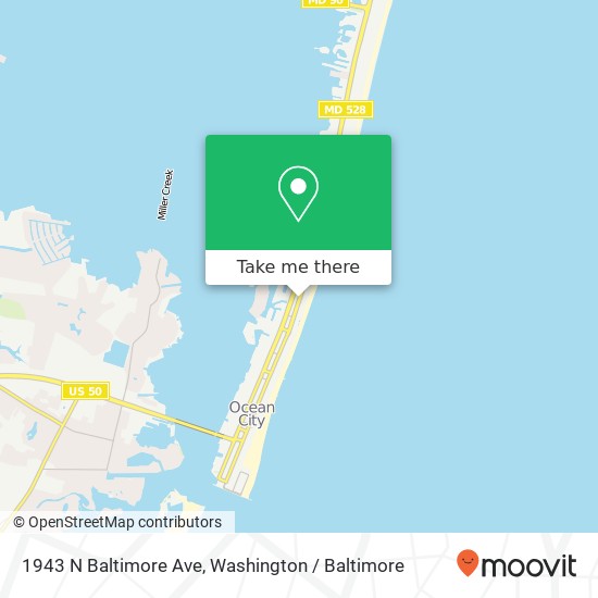 1943 N Baltimore Ave, Ocean City, MD 21842 map