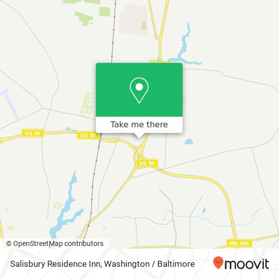 Salisbury Residence Inn, 140 Centre Rd map