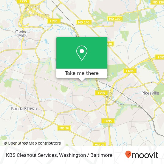 KBS Cleanout Services, Meadowsweet Rd map