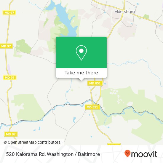 520 Kalorama Rd, Sykesville, MD 21784 map