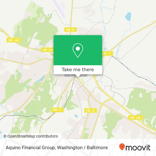 Mapa de Aquino Financial Group, 63 E Main St