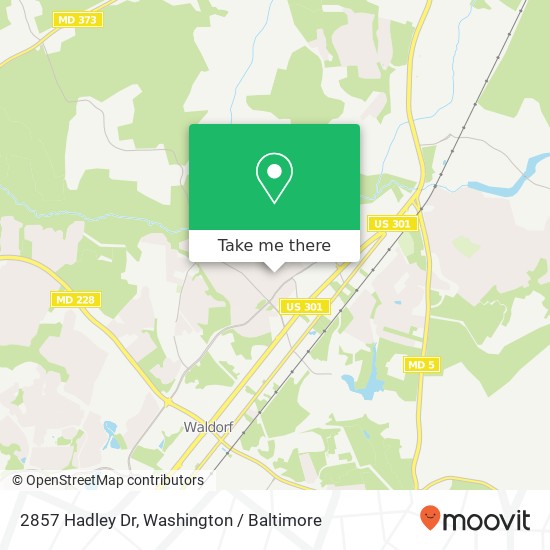 2857 Hadley Dr, Waldorf, MD 20601 map