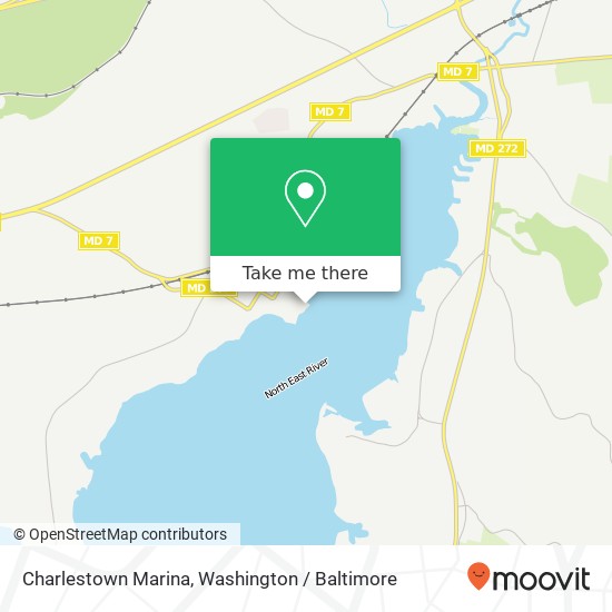 Mapa de Charlestown Marina