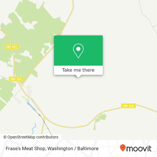 Mapa de Frase's Meat Shop, 24004 Friendship Rd