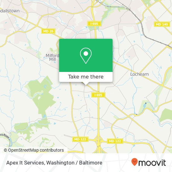 Apex It Services, 2925 Lord Baltimore Dr map