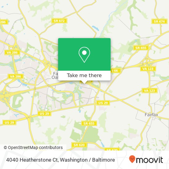 4040 Heatherstone Ct, Fairfax, VA 22030 map
