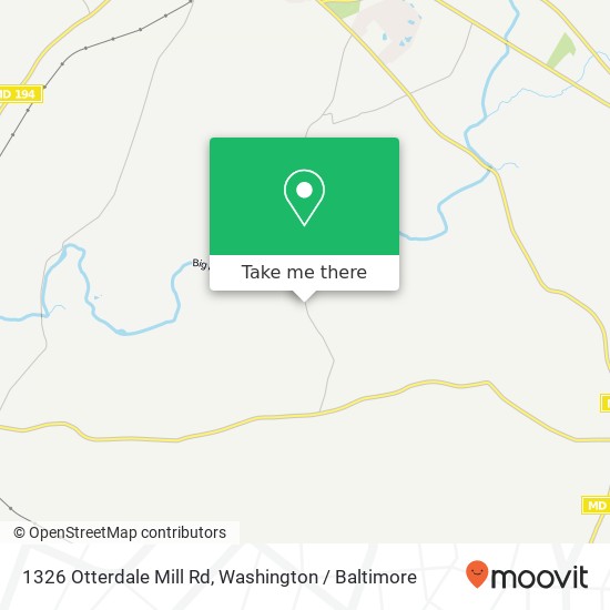 1326 Otterdale Mill Rd, Taneytown, MD 21787 map