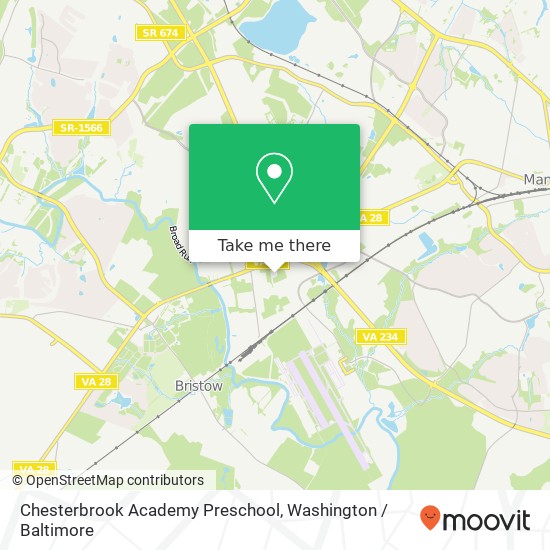Mapa de Chesterbrook Academy Preschool, 10951 Samuel Trexler Dr