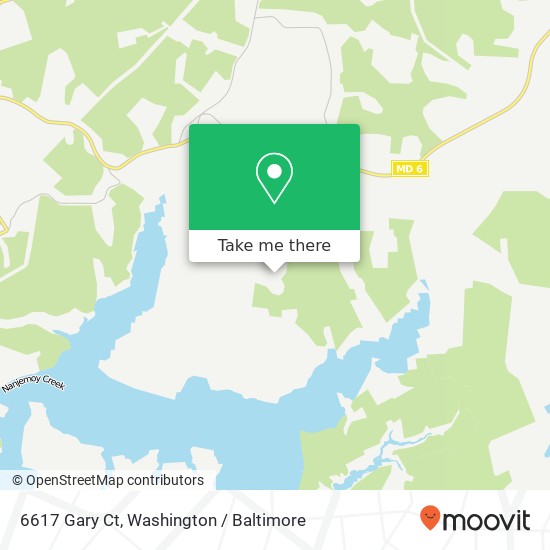 6617 Gary Ct, Welcome, MD 20693 map