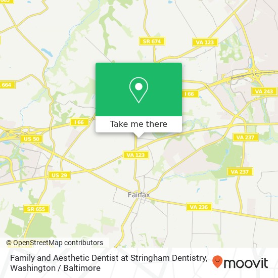 Family and Aesthetic Dentist at Stringham Dentistry, Eaton Pl map