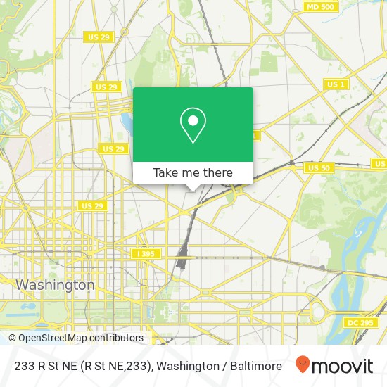 233 R St NE (R St NE,233), Washington, DC 20002 map