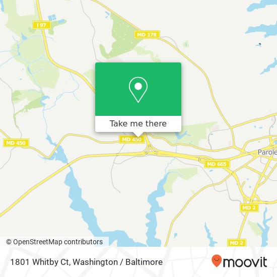 1801 Whitby Ct, Annapolis, MD 21401 map