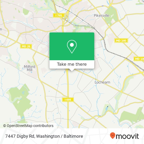 7447 Digby Rd, Gwynn Oak, MD 21207 map