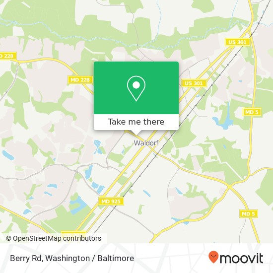 Berry Rd, Waldorf, MD 20603 map