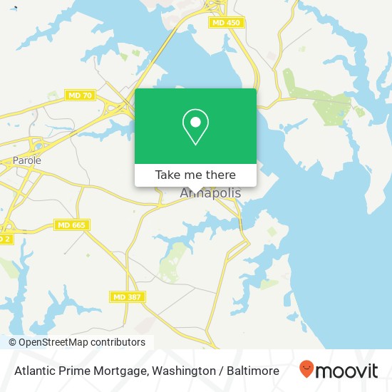 Atlantic Prime Mortgage, 77 West St map