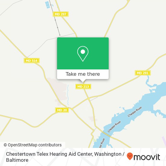 Chestertown Telex Hearing Aid Center, 866 Washington Ave map