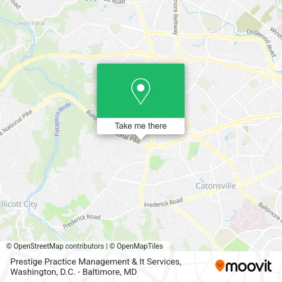 Mapa de Prestige Practice Management & It Services