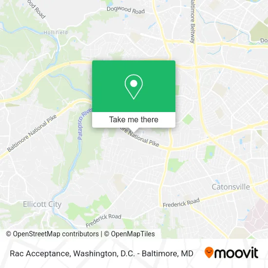 Rac Acceptance map